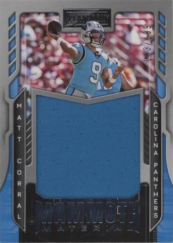 2022 Panini Playbook Matt Corral #MM-2