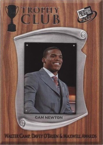 2011 Press Pass Cam Newton #54