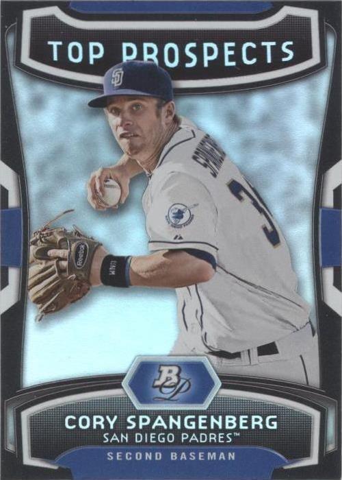 2012 Bowman Platinum - Cory Spangenberg #TP-CS