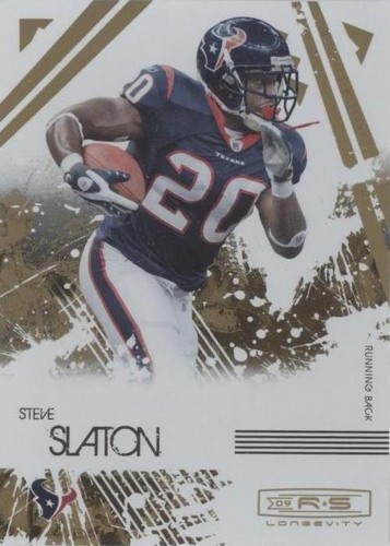 2009 Donruss Rookies & Stars Longevity Steve Slaton #41