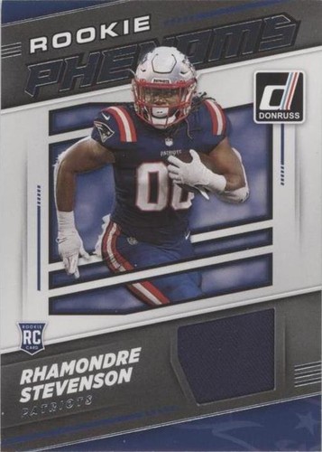 2021 Panini Donruss Rhamondre Stevenson #RPJ-RST