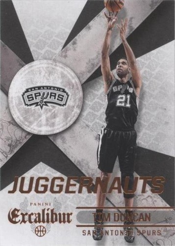 2014-15 Panini Excalibur - Tim Duncan #6