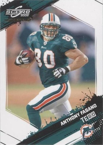 2009 Score Inscriptions Anthony Fasano #151