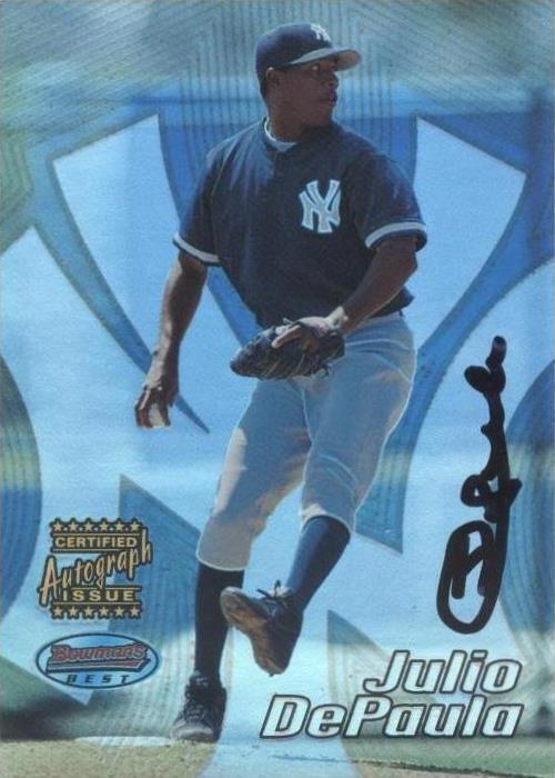 2002 Bowman's Best - Julio Depaula #166