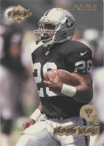 1998 Collector's Edge Supreme Season Review Napoleon Kaufman #132