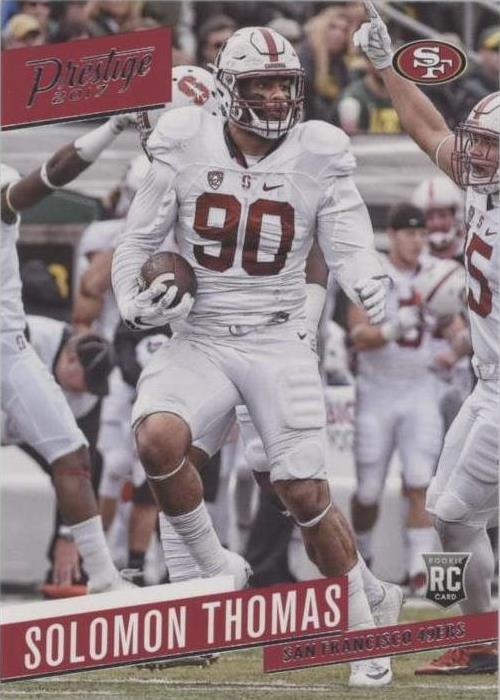 2017 Panini Prestige Solomon Thomas #290