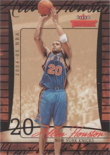 2004-05 Fleer Throwbacks - Allan Houston #38