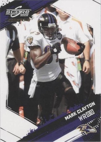 2009 Score Inscriptions Mark Clayton #23