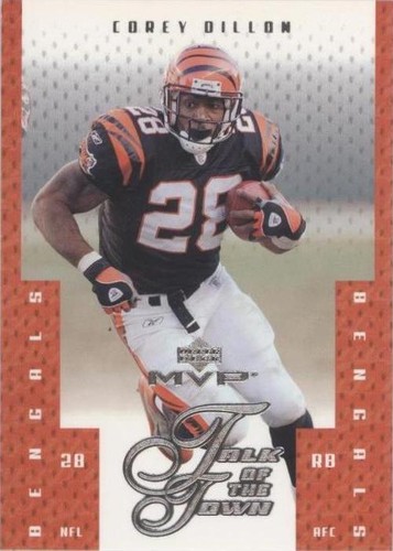 2003 Upper Deck MVP Corey Dillon #TT-61