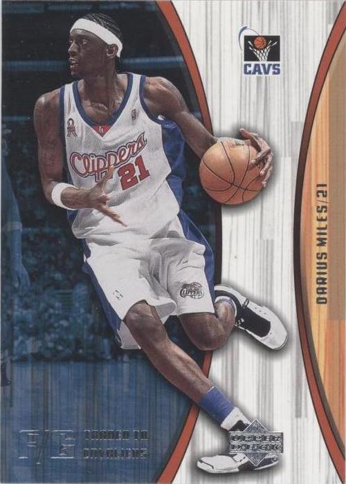 2002-03 Upper Deck Hardcourt - Darius Miles #12