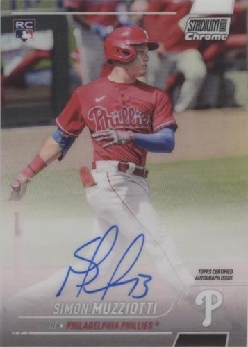 2022 Topps Stadium Club Chrome - Simon Muzziotti #SCCUA-SMU