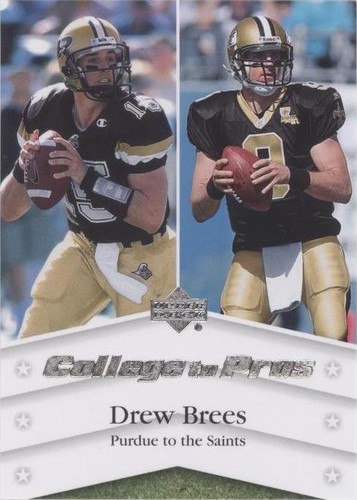 2007 Upper Deck Drew Brees #NTN-DB