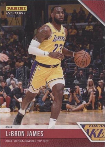 2018-19 Panini Instant - LeBron James #4
