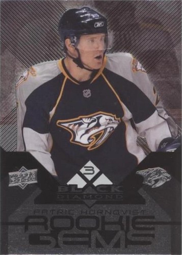 2008-09 Upper Deck Black Diamond - Patric Hornqvist #160