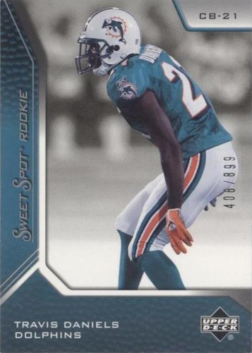 2005 Upper Deck Sweet Spot Travis Daniels #123