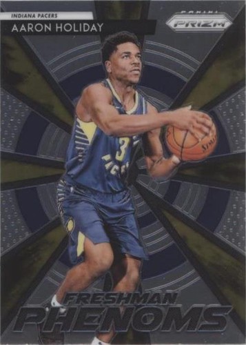 2018 National Treasures Aaron Holiday RC Auto True RPA 3 Clr