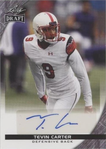 2016 Leaf Draft Tevin Carter #A-TC1