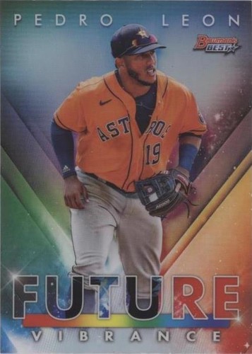 2021 Bowman's Best - Pedro Leon #BFV-28