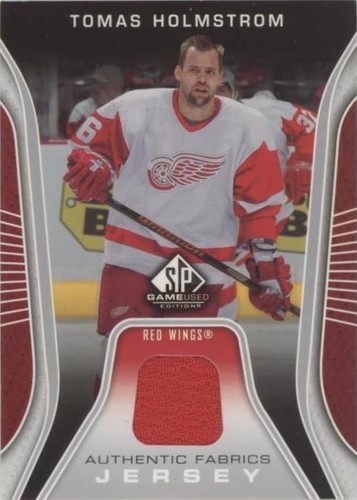 2006-07 SP Game Used Edition - Tomas Holmstrom #AF-TH