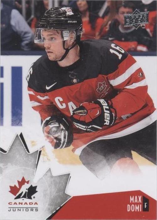 2015 Upper Deck Team Canada Juniors - Max Domi #89