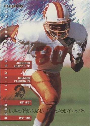 1995 Fleer Lawrence Dawsey #369
