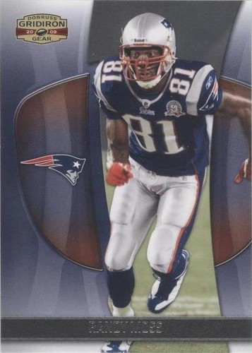 2009 Donruss Gridiron Gear Randy Moss #75