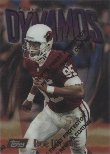 1997 Topps Finest Rob Moore #8