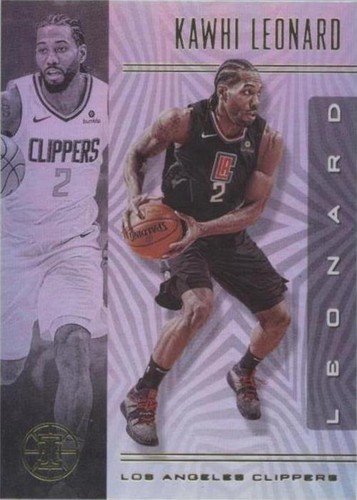 2019-20 Panini Illusions - Kawhi Leonard #125
