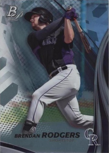 2017 Bowman Platinum - Brendan Rodgers #TP-BRO