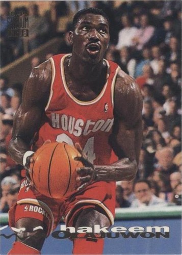 1993-94 Topps Stadium Club - Hakeem Olajuwon #89