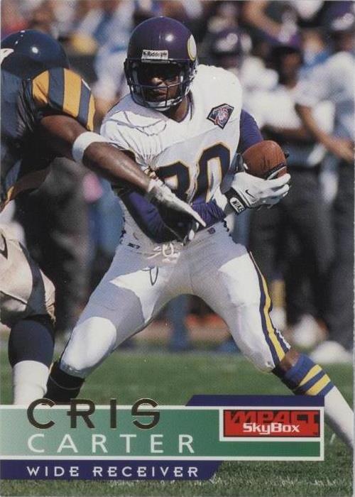 1995 Skybox Impact Cris Carter #88