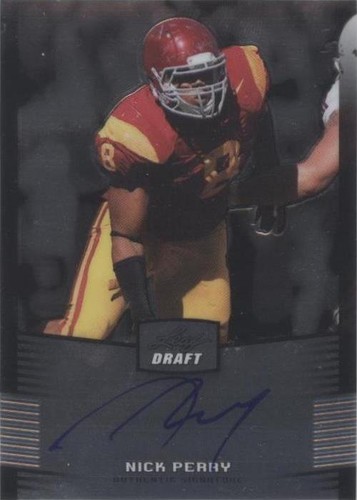 2012 Leaf Metal Draft Nick Perry #NP1