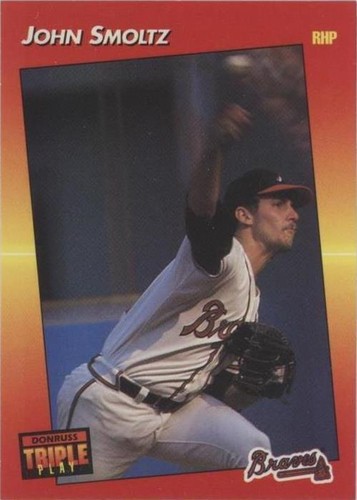 1992 Donruss Triple Play - John Smoltz #172