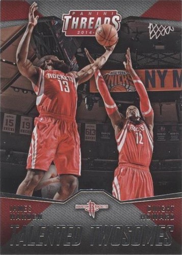 2014-15 Panini Threads - Dwight Howard/James Harden #15