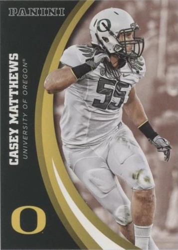 2015 Panini Oregon Ducks Casey Matthews #15