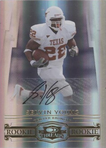 2007 Donruss Threads Selvin Young #241