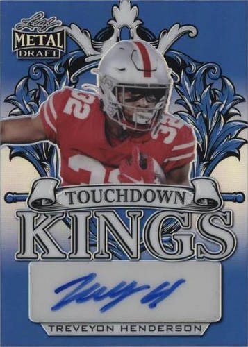 2022 Leaf Metal Draft Treveyon Henderson #TK-TH1