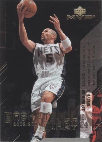 2003-04 Upper Deck MVP - Jason Kidd #BD5