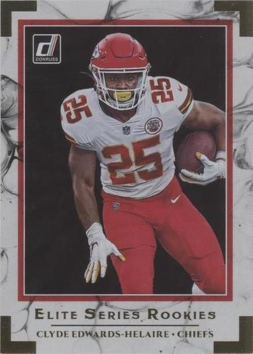 2020 Panini Donruss Clyde Edwards-Helaire #ESR-CEH