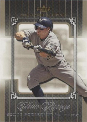 2005 Fleer Classic Clippings - Scott Podsednik #67