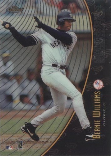 1998 Topps Finest - Barry Bonds Bernie Williams #M17