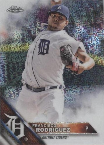 2016 Topps Chrome Update - Francisco Rodriguez #HMT45