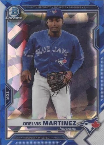 2021 Bowman Chrome Draft Sapphire Edition - Orelvis Martinez #BDC-38