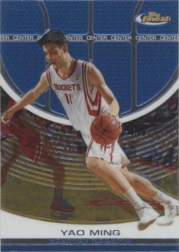 2005-06 Topps Finest - Yao Ming #21