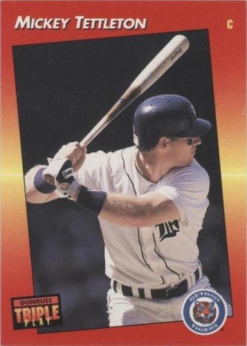1992 Donruss Triple Play - Mickey Tettleton #44