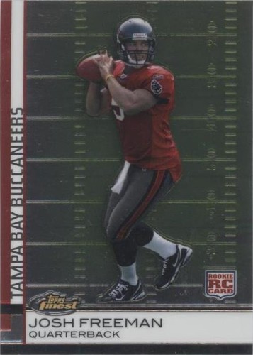 2009 Topps Finest Josh Freeman #61