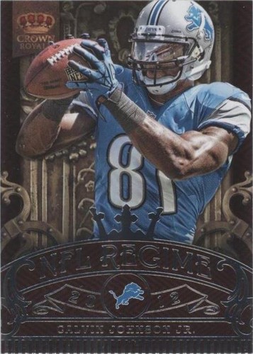 2012 Crown Royale Calvin Johnson #12