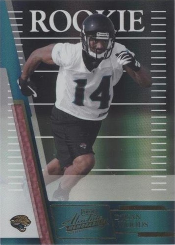 2007 Playoff Absolute Memorabilia D'juan Woods #164