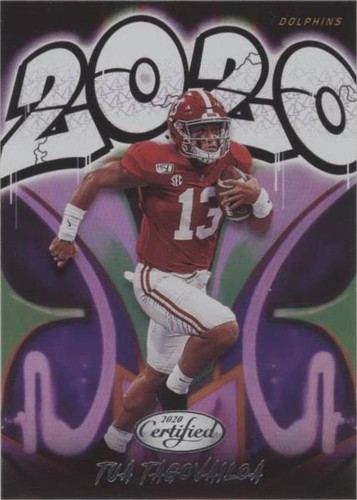 2020 Panini Certified Tua Tagovailoa #2020-TT