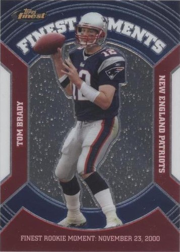2007 Topps Finest Tom Brady #VFM-TB
